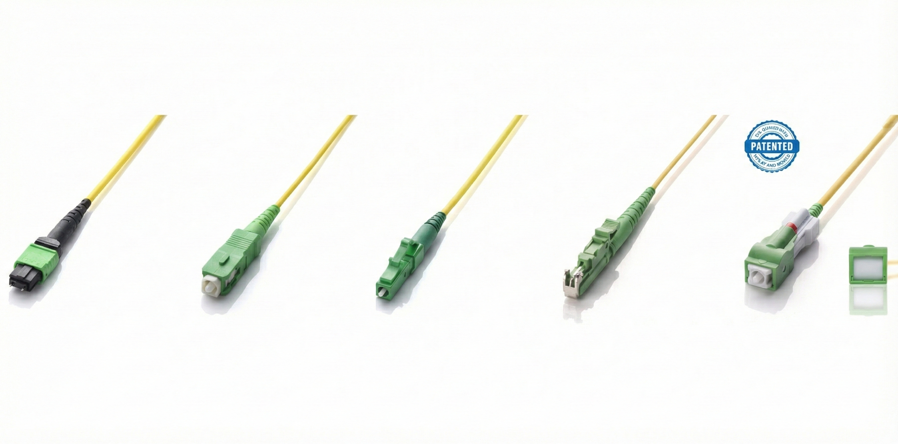 光纖跳接線：MPO/APC、SC/APC、LC/APC、LSH/APC 與 AutoShutter SC/APC