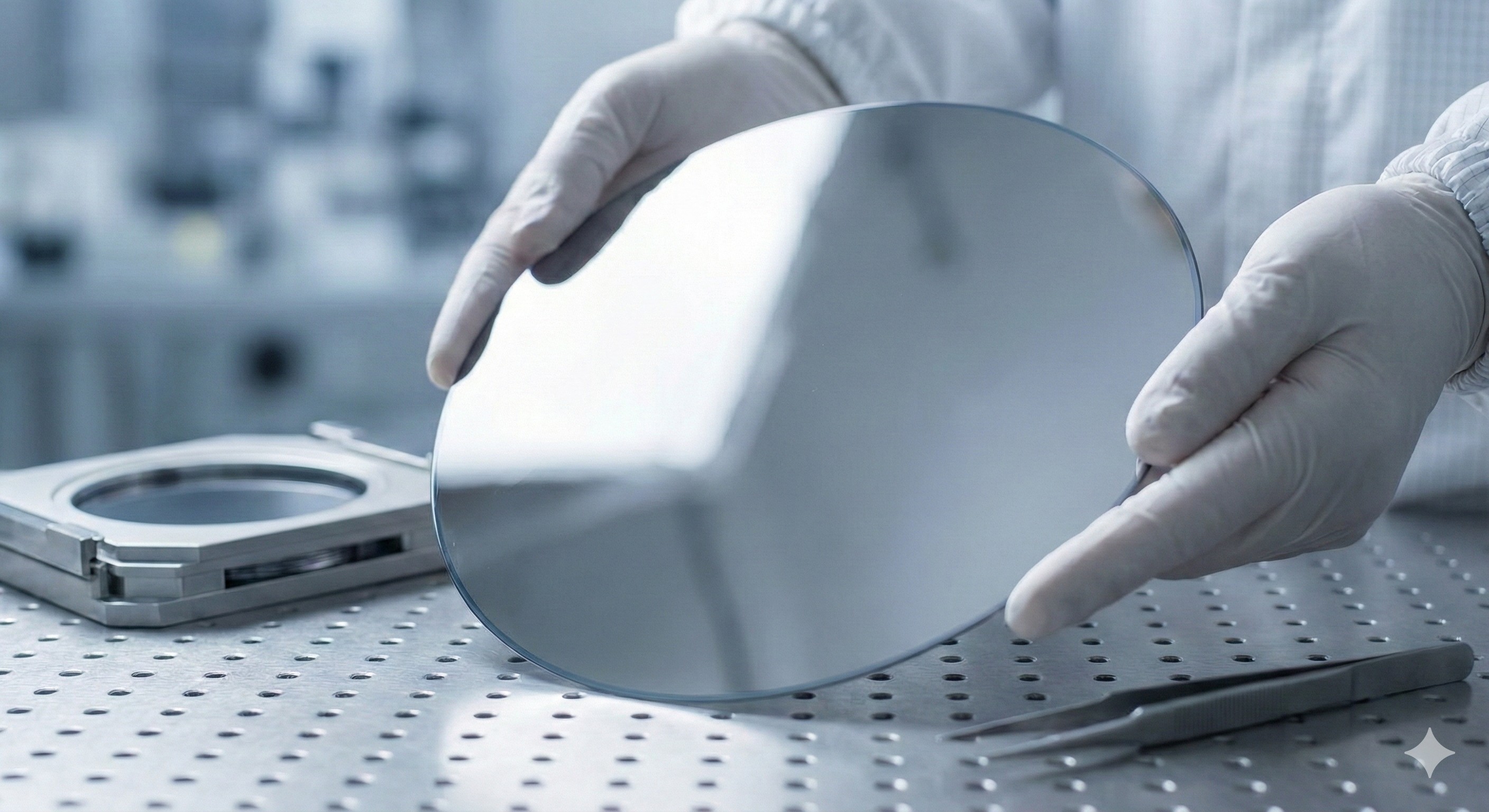 Silicon bare wafer (12 inch) photo